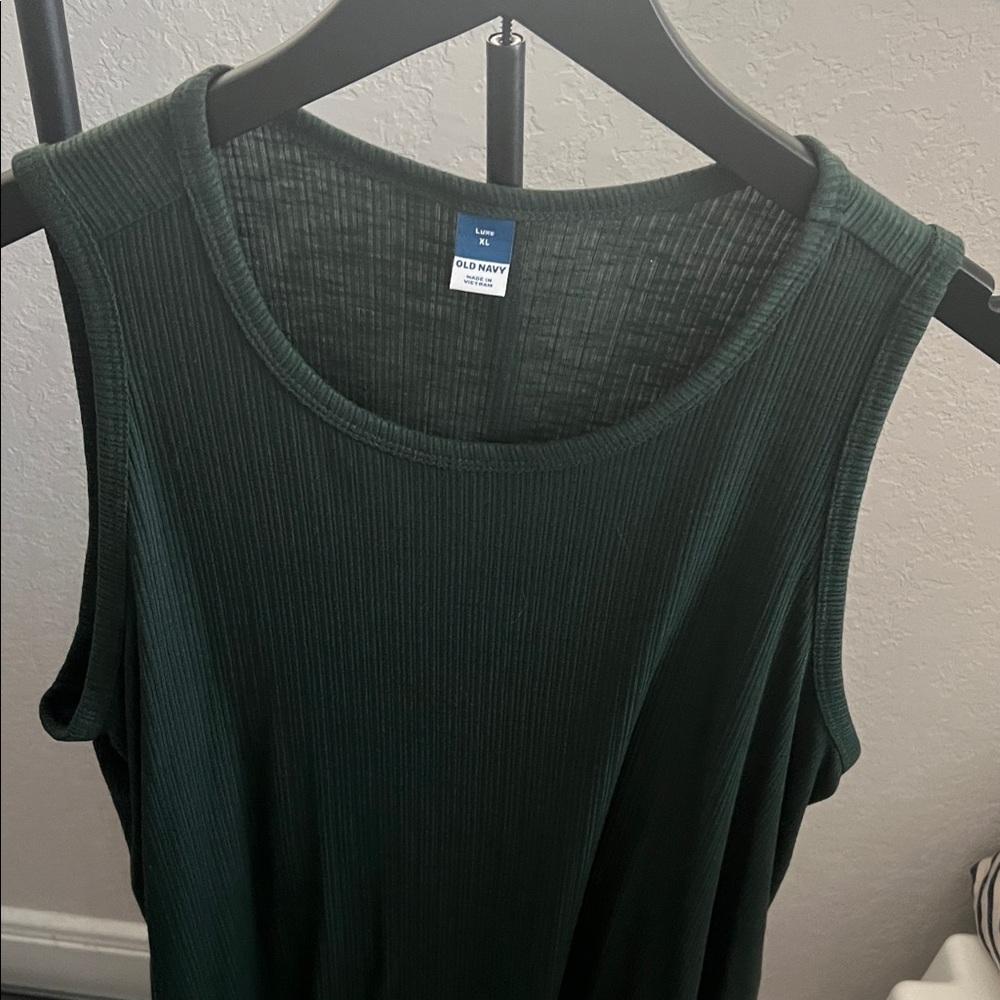 Old Navy Forest Green Tank Top